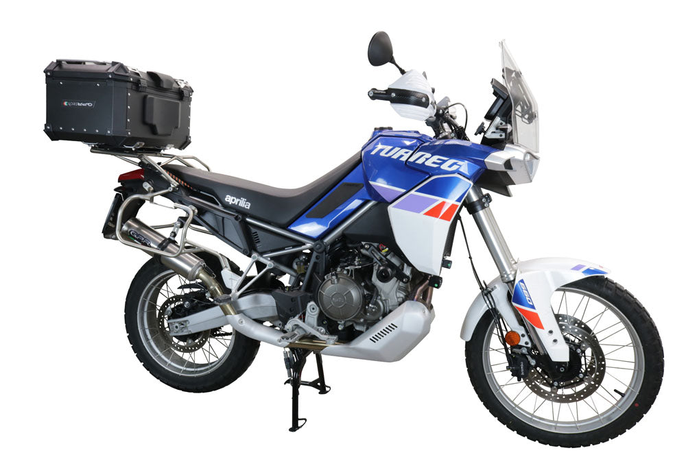 Aprilia Tuareg 660 2021-2024 Top Case 55 Liters GPR TECH Black Aluminum