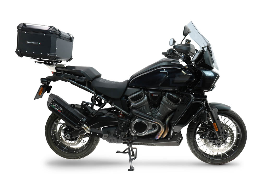 Harley Davidson Pan America 1250 2020-2024 Top Case 55 Liters GPR TECH Black Aluminum - photo 1