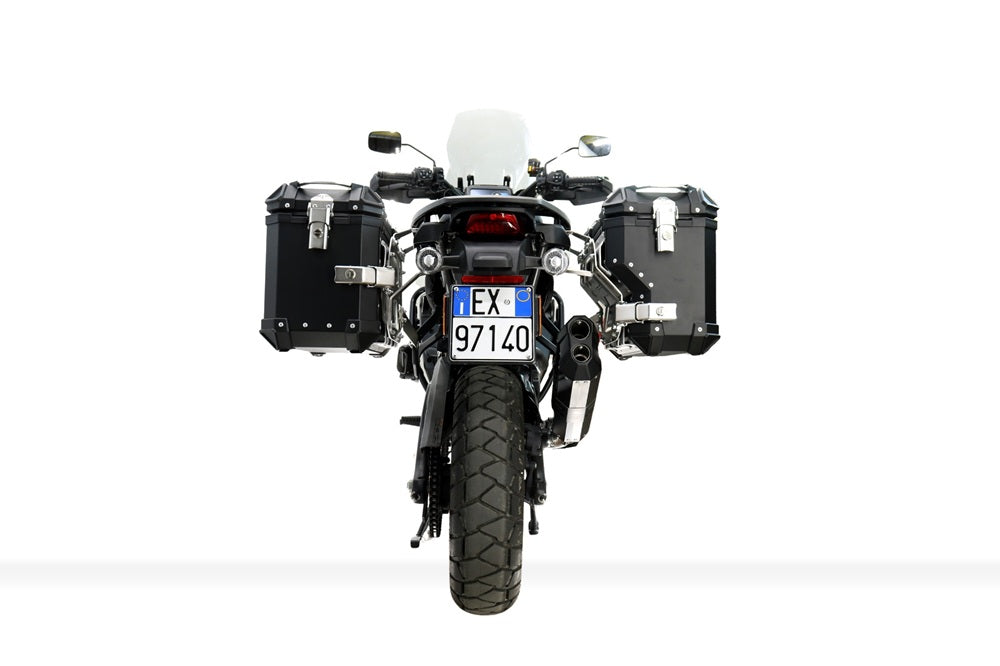 Harley Davidson Pan America 1250 2020-2024 Side Cases 38 Liters + 32 Liters GPR TECH Black Aluminum - photo 3