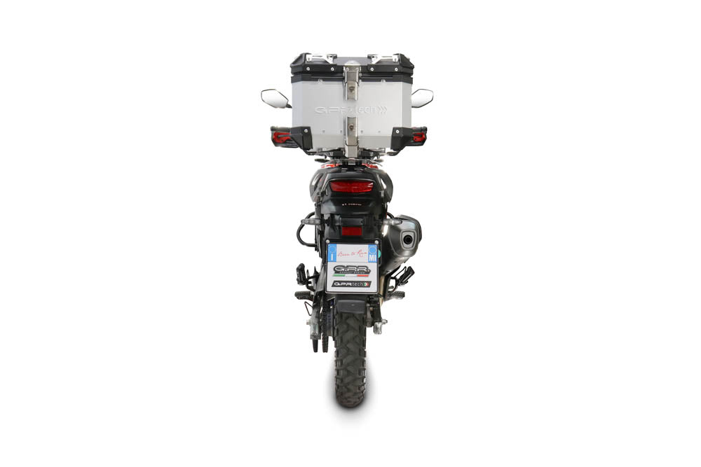 Hero Xpulse 200 4V 2021-2024 Top Case 26 Liters GPR TECH Silver Aluminum - photo 3