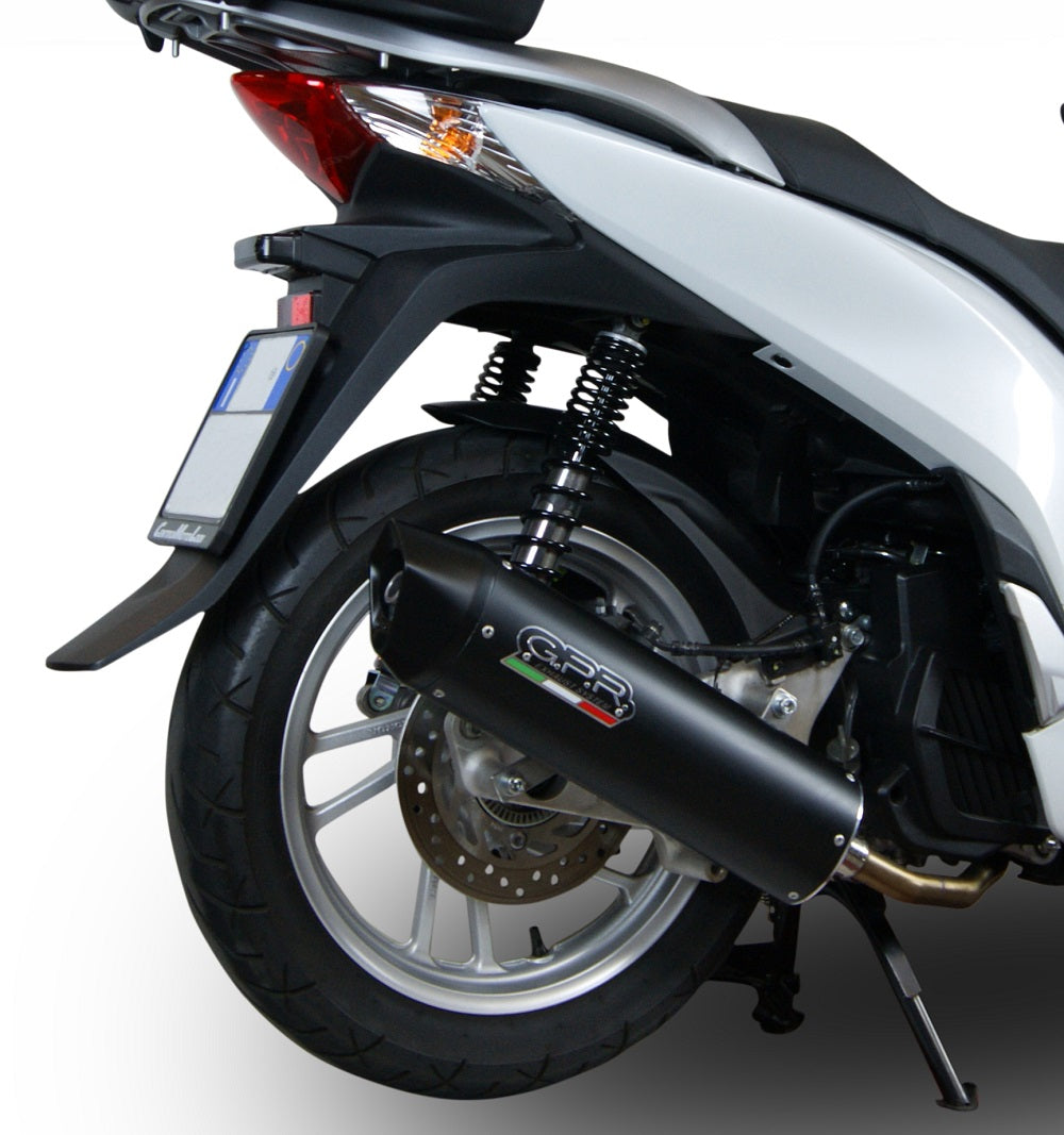 Escape Honda Dylan 150 2000-2006 GPR Furore Nero Sistema completo Race
