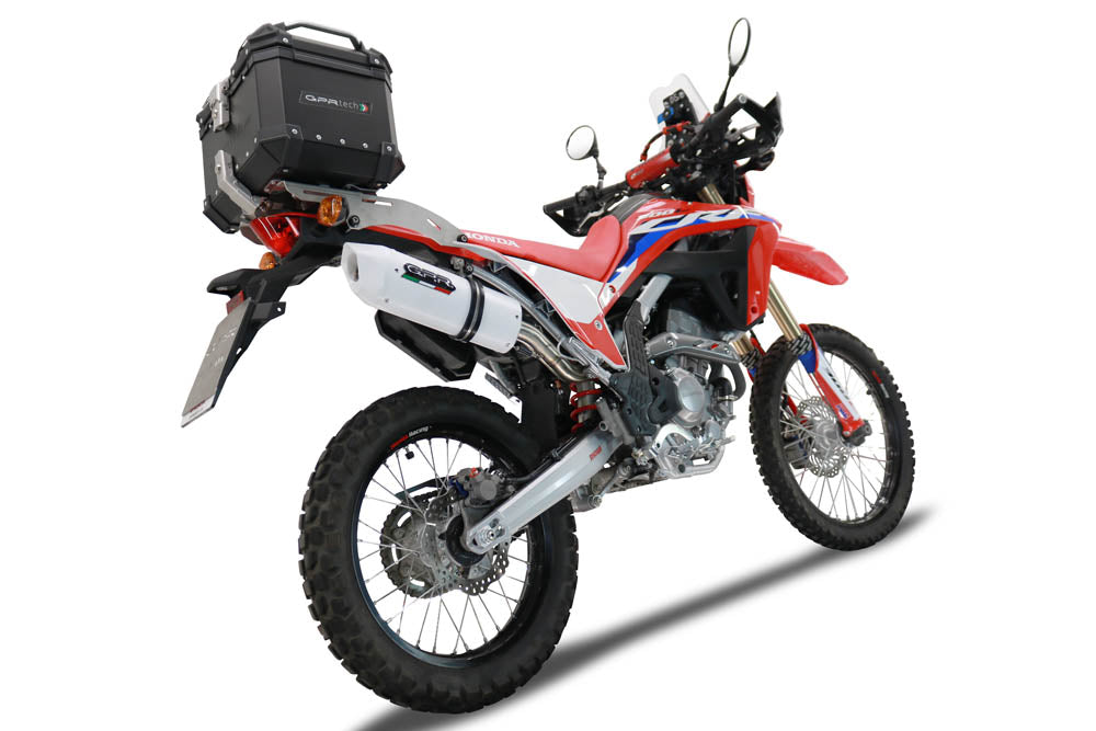 Escape GPR Albus Ceramic Slip-On para Honda CRF 300L CRF 300 Rally 2021-2024
