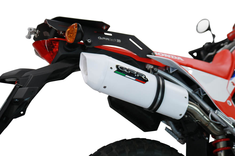 Escape GPR Albus Ceramic Slip-On para Honda CRF 300L CRF 300 Rally 2021-2024