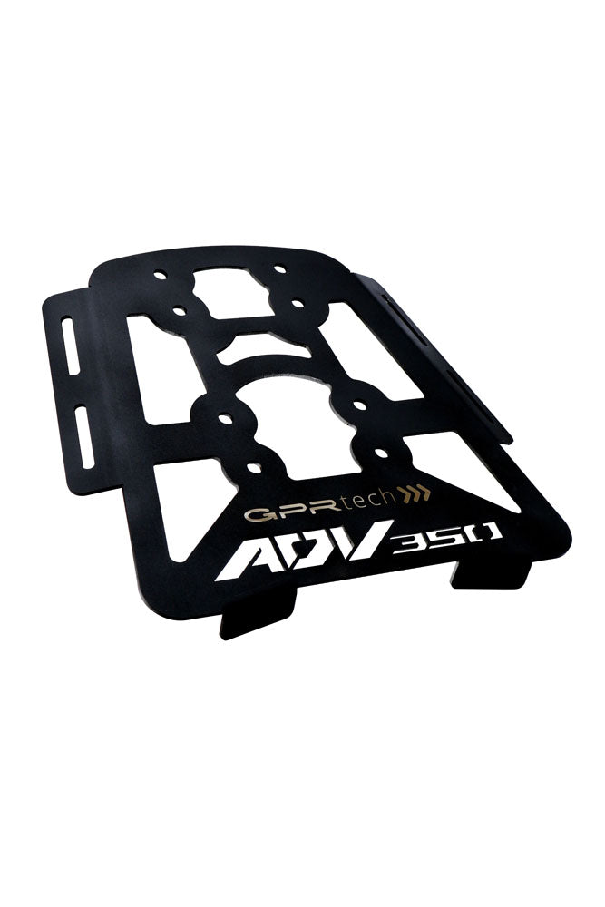 Honda Forza 350 2021-2024 e5 Top Case Mounting Plate 35 Liters - 45 Liters GPR TECH Black Titanium