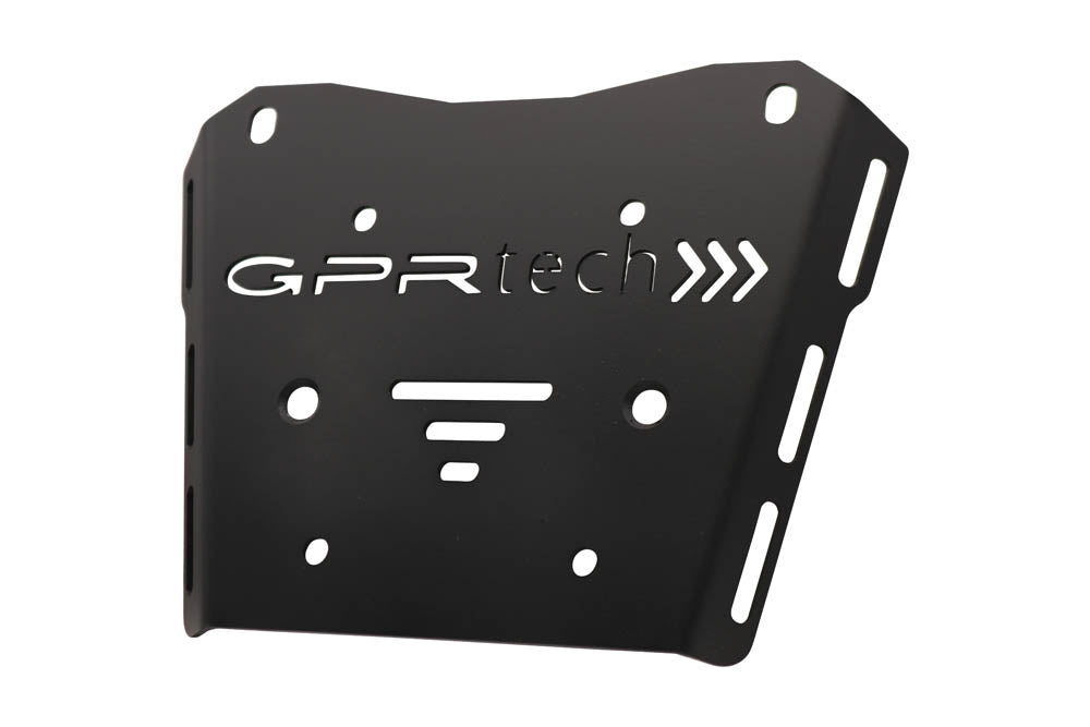 Baúl superior Honda Transalp 750 2023-2025 35 litros GPR TECH Aluminio plateado