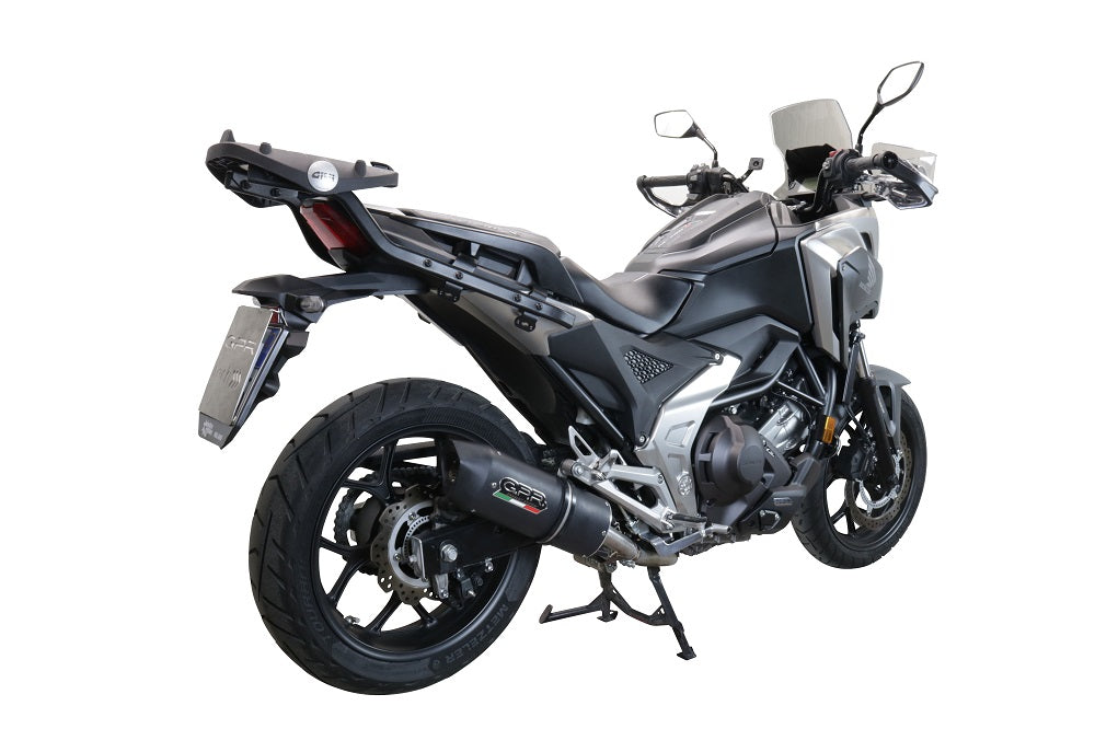 Honda NC750X NC750S DCT 2021-2023 Exhaust GPR Furore Evo4 Nero Slip-On