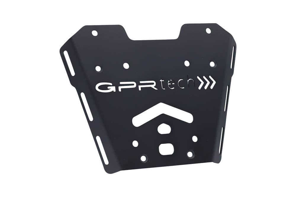 Honda X-Adv 750 2016-2020 e4 Top Case Mounting Plate 35 Liters - 55 Liters GPR TECH Black Titanium