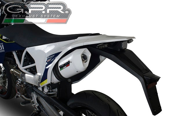 Husqvarna Supermoto 701 2017-2020 Exhaust GPR Albus Evo4 Slip-On