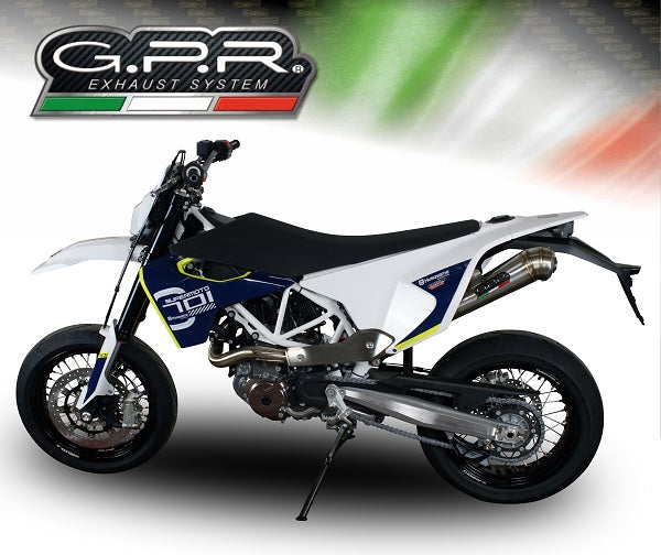 Husqvarna Supermoto 701 2015-2016 Exhaust GPR Powercone Evo Slip-On Race