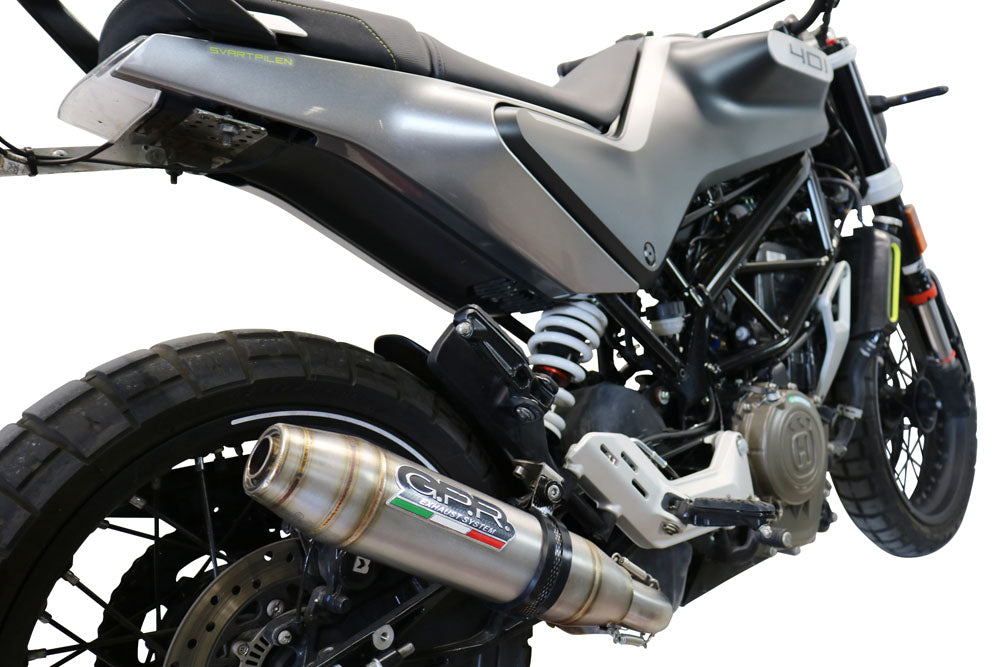 Husqvarna Svartpilen 401 2020-2020 Exhaust GPR Deeptone Inox Slip-On