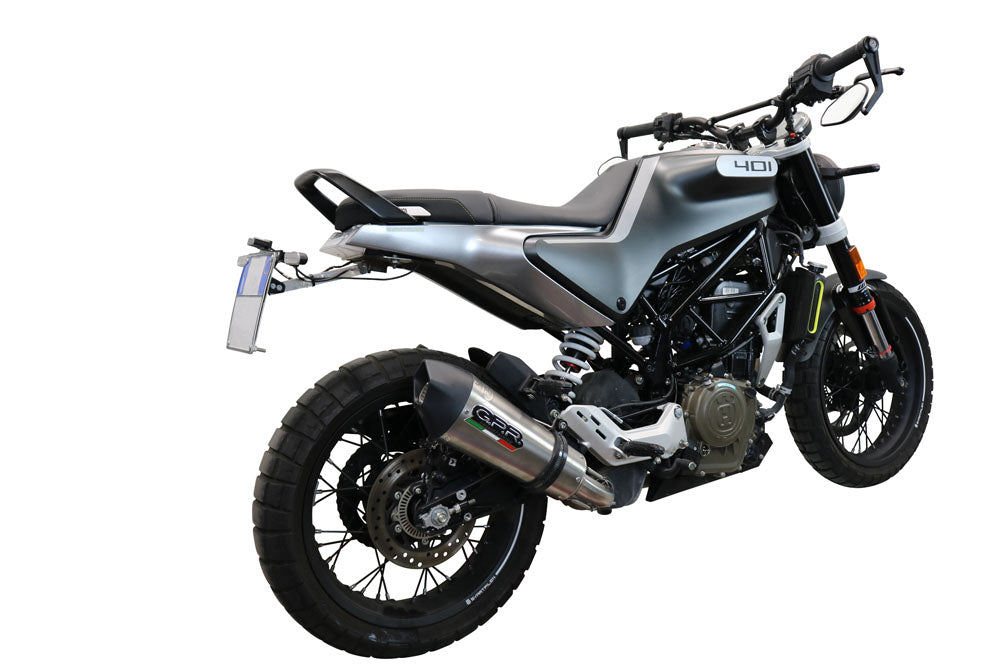 Husqvarna Svartpilen 401 2020-2020 Exhaust GPR Furore Evo4 Nero Slip-On