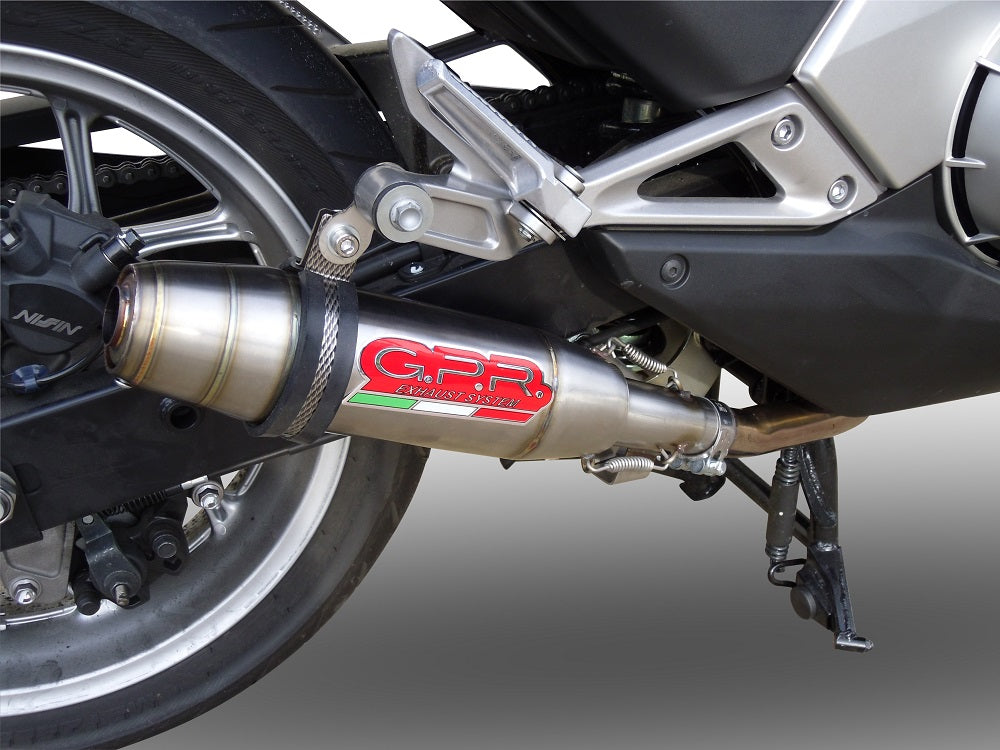 Escape GPR Deeptone Inox Slip-On para Honda Integra 750 2014-2015