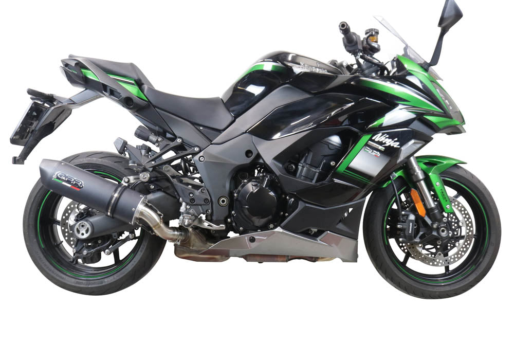 Kawasaki Ninja 1000Sx 2020-2020 Exhaust GPR Furore Evo4 Nero Slip-On