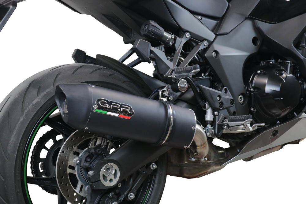 Kawasaki Ninja 1000Sx 2021-2024 Exhaust GPR Furore Evo4 Nero Slip-On