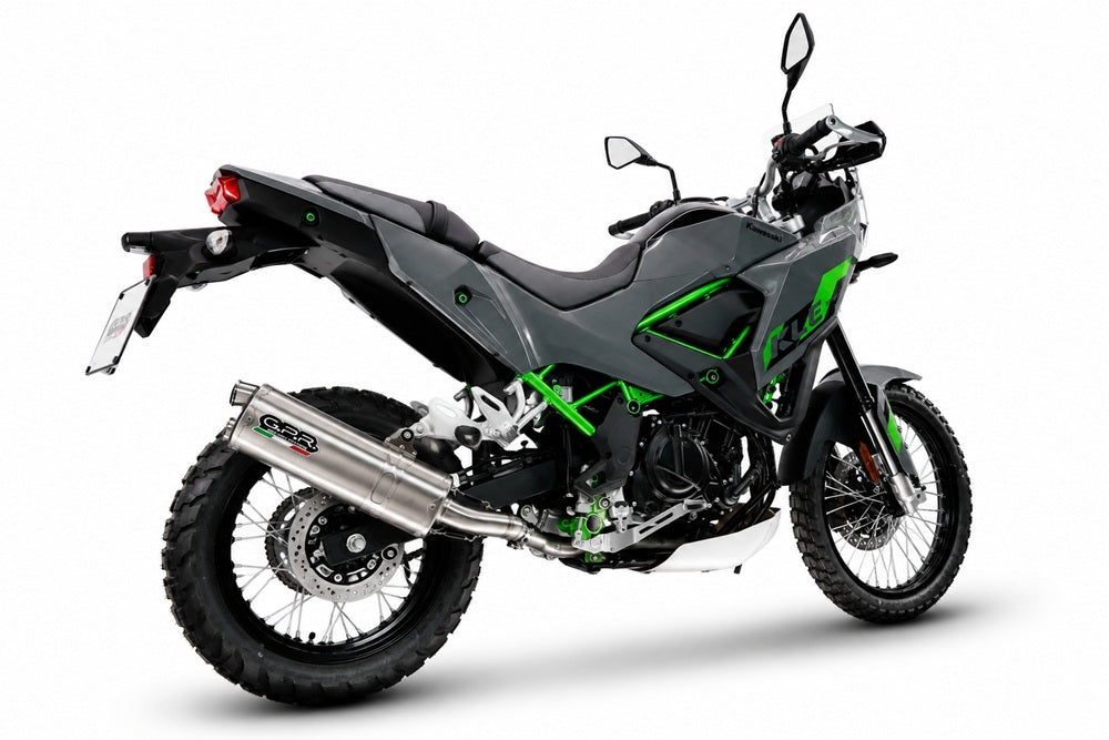 Kawasaki KLE 500 2026-2027 Exhaust GPR Dual Inox Slip-On - photo 4