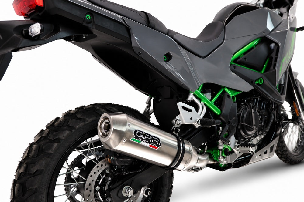 Kawasaki KLE 500 2026-2027 Exhaust GPR Penta Adventure Full Titanium Slip-On - photo 3
