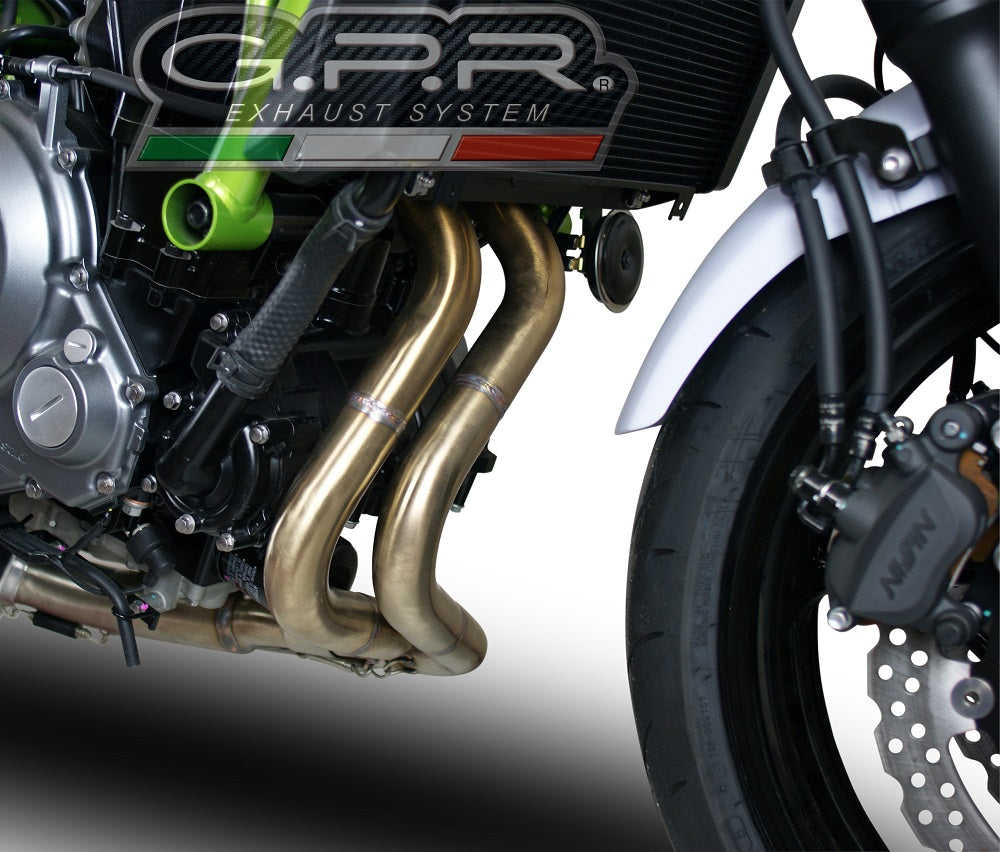 Kawasaki Z650 EX650M 2023-2024 Exhaust GPR Furore Evo4 Nero Full System