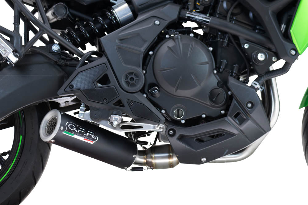 Kawasaki Versys 650 2023-2025 Exhaust GPR M3 Black Titanium Full System