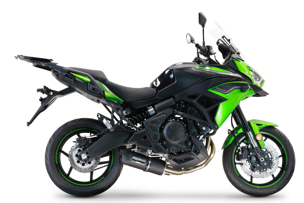 Kawasaki Versys 650 2017-2020 Exhaust GPR Furore Nero Full System