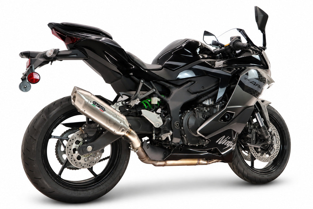 Kawasaki Ninja ZX-4R 2023-2026 Exhaust GPR Furore-X Acciaio Inox Slip-On - photo 5