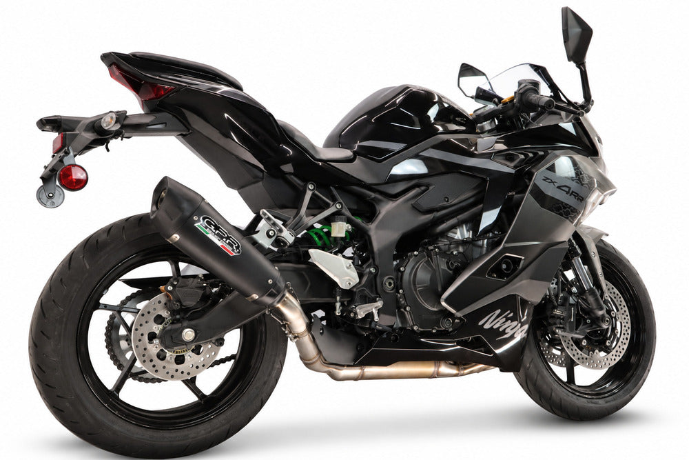 Kawasaki ZX-4RR 2024-2026 Exhaust GPR GP-Revo Black Titanium Slip-On - photo 2