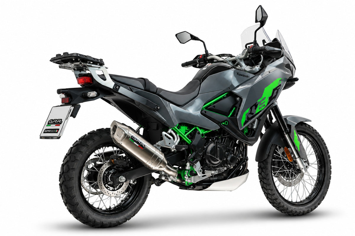 Kawasaki KLE 500 2026-2027 e5 Rear Racks 35 Liters - 55 Liters GPR TECH Black Aluminum - photo 1