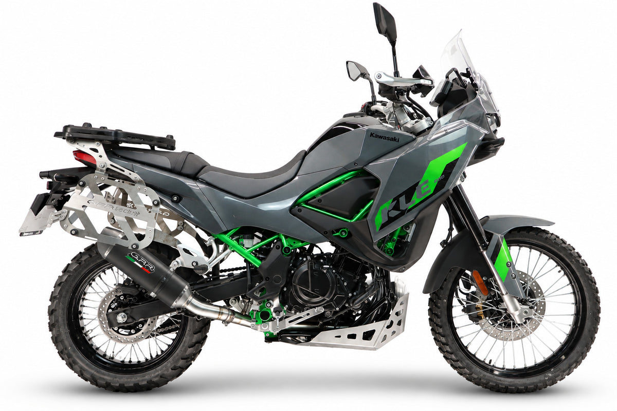 Kawasaki KLE 500 2026-2027 Side Cases 38 Liters + 32 Liters GPR TECH Silver Aluminum - photo 5