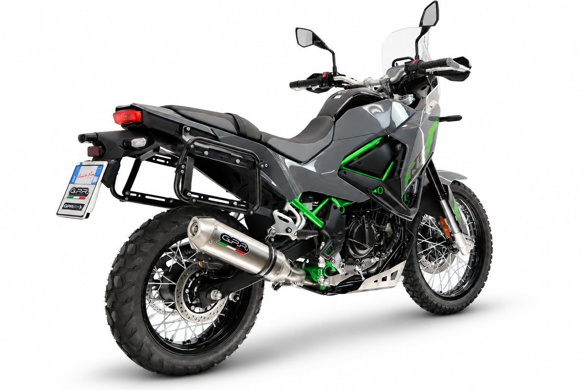 Kawasaki KLE 500 2026-2027 Side Cases 38 Liters + 38 Liters GPR TECH Black Aluminum - photo 4
