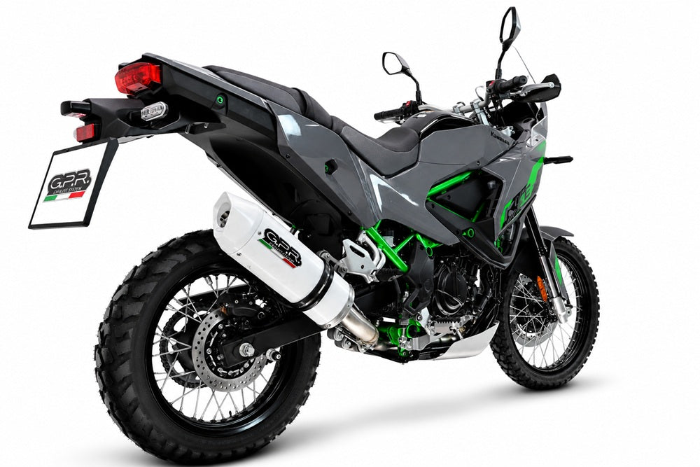 Kawasaki KLE 500 2026-2027 Exhaust GPR Albus Ceramic Slip-On - photo 12