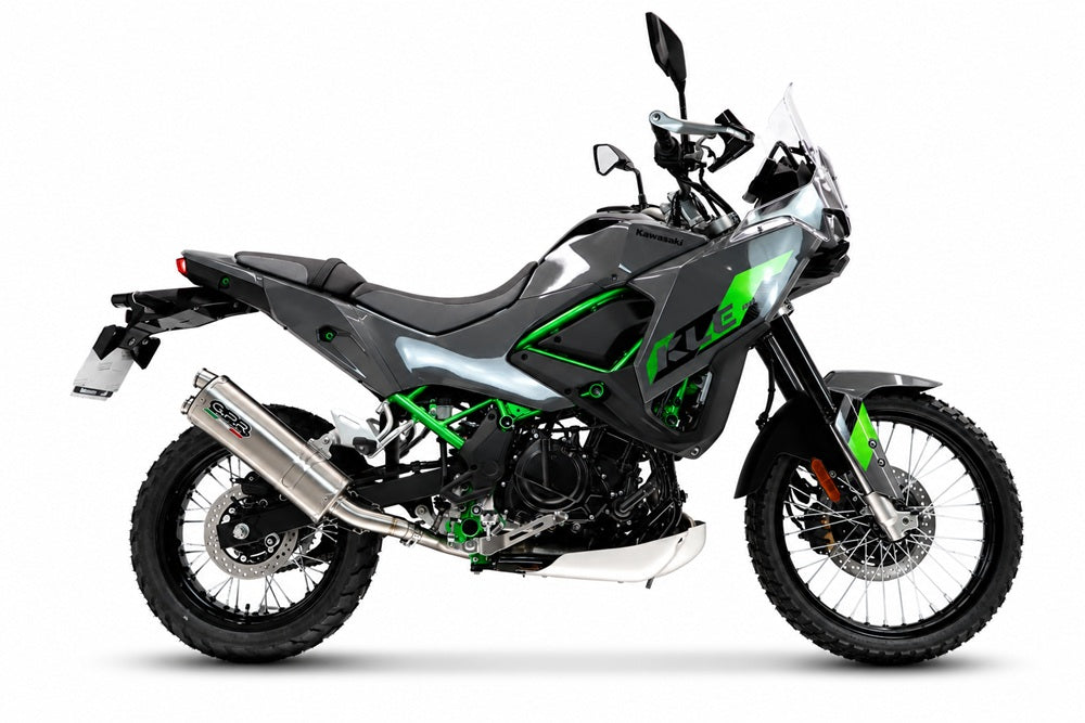 Kawasaki KLE 500 2026-2027 Exhaust GPR Dual Inox Slip-On - photo 8