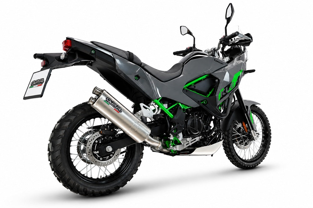 Kawasaki KLE 500 2026-2027 Exhaust GPR Dual Inox Slip-On - photo 9
