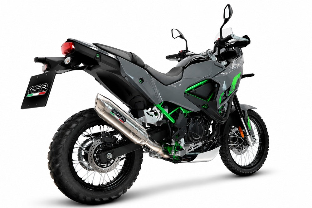 Kawasaki KLE 500 2026-2027 Exhaust GPR Furore-X Acciaio Inox Slip-On - photo 8