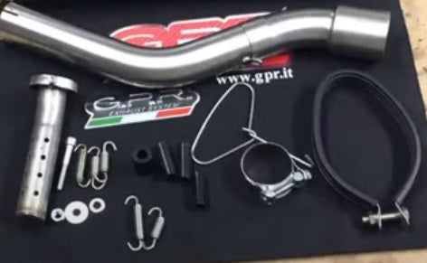 Kawasaki KlLX650R 1996-2002 Exhaust GPR Trioval Slip-On