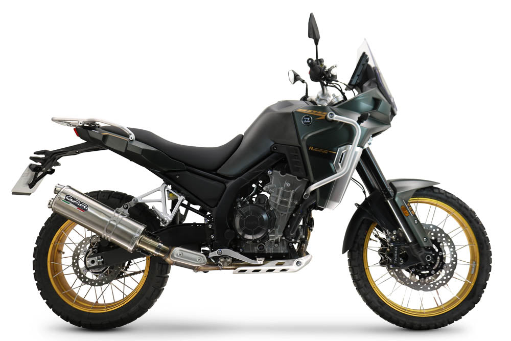 Kove 800X 2024-2026 Exhaust GPR Dual Inox Slip-On