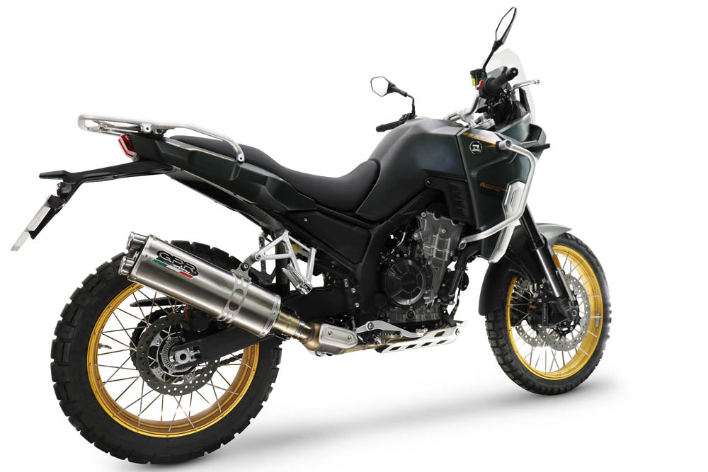 Kove 800X 2024-2026 Exhaust GPR Dual Inox Slip-On