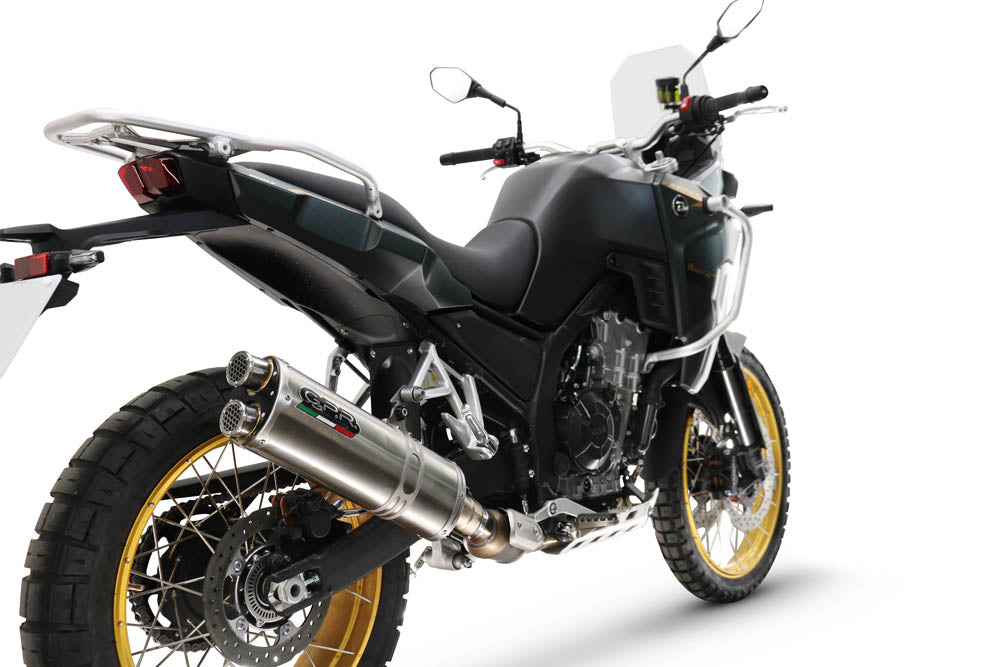 Kove 800X 2024-2026 Exhaust GPR Dual Inox Slip-On