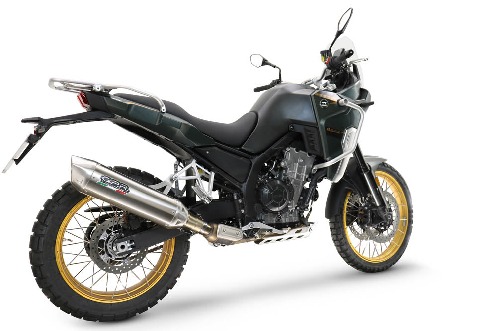 Kove 800X 2024-2026 Exhaust GPR Furore-X Acciaio Inox Slip-On - photo 6
