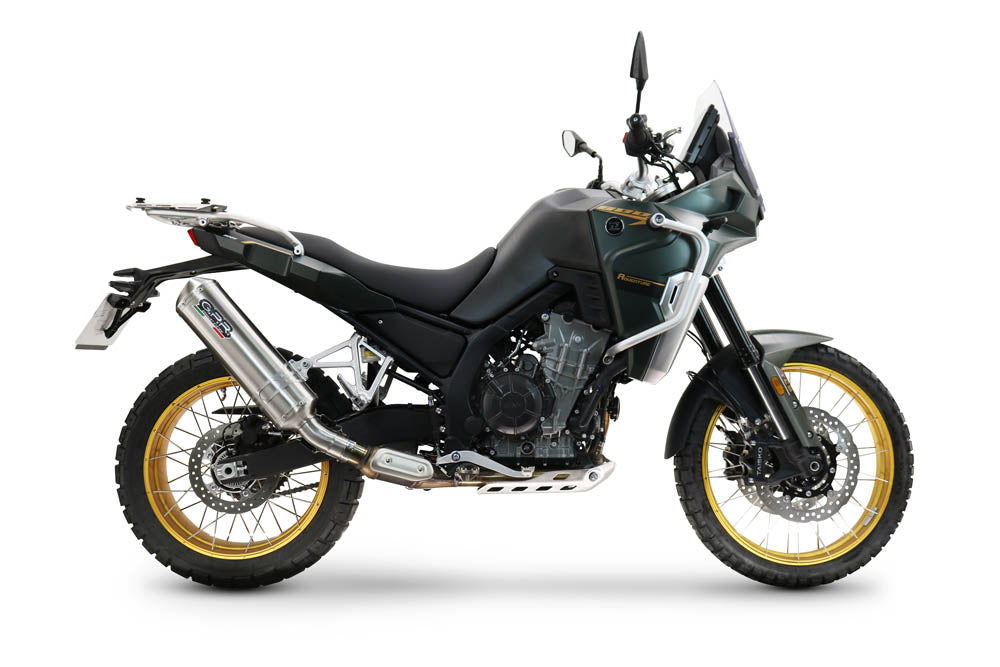 Kove 800X 2024-2026 Exhaust GPR Satinox Slip-On High Level