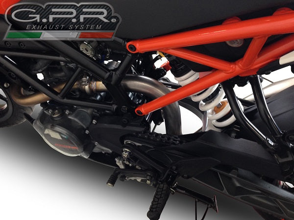 Tubo de escape GPR decatalizador KTM RC 390 2022-2024