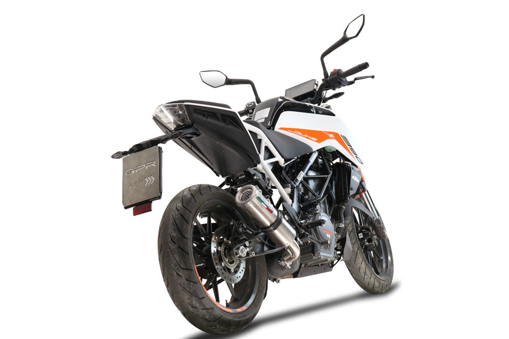 KTM 390 DUKE 2021-2024 Exhaust GPR M3 Inox Slip-On Race
