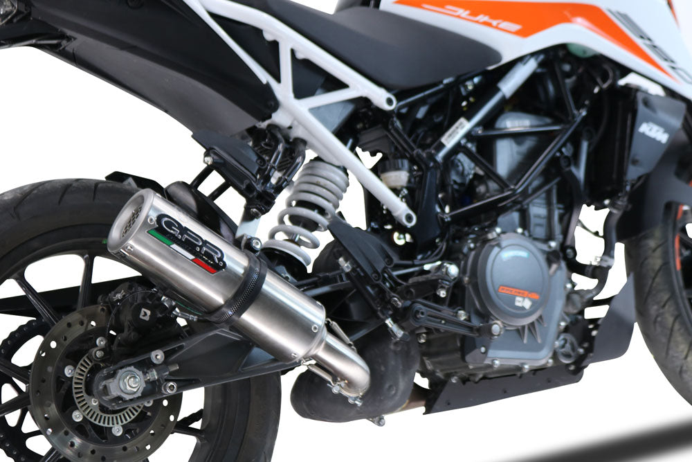 KTM 125 Duke 2021-2023 Exhaust GPR M3 Inox Slip-On