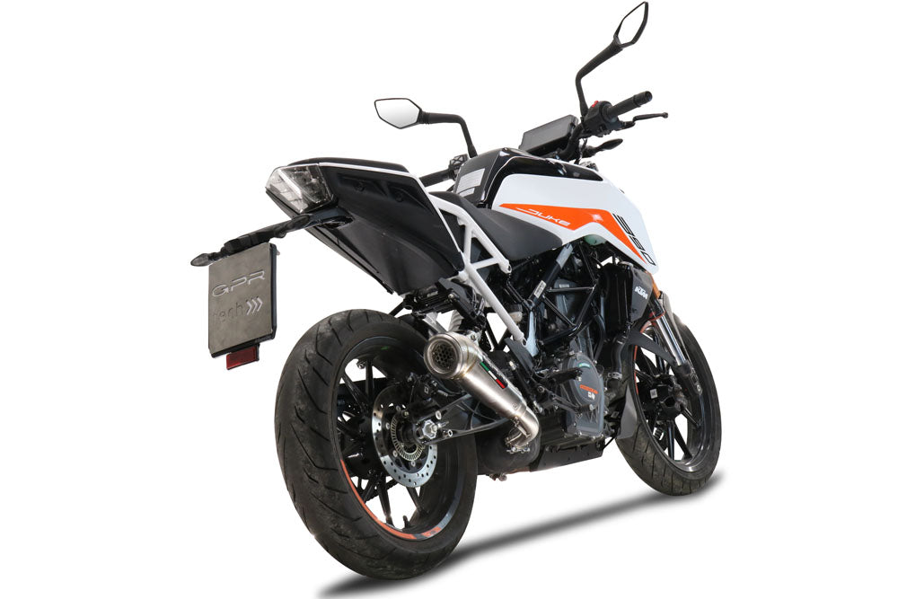 KTM 390 DUKE 2021-2024 Exhaust GPR Powercone Evo Slip-On