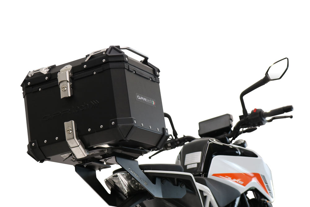 Ktm Duke 390 2021-2023 Top Case 26 Liters GPR TECH Black Aluminum