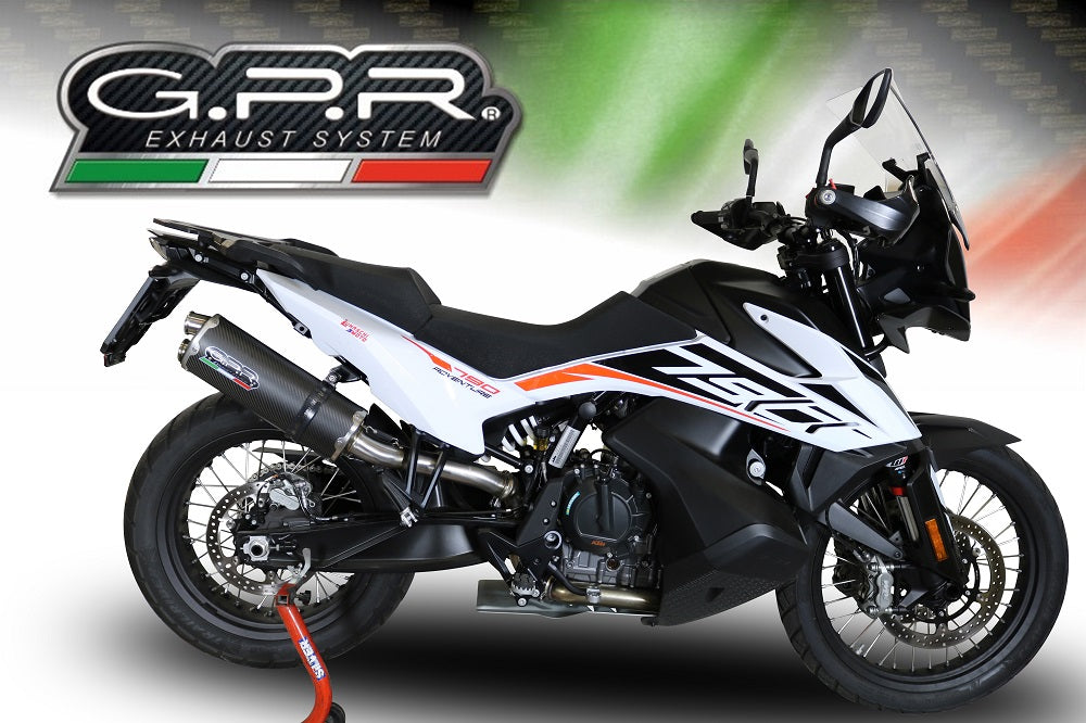 KTM 790 Adventure 2018-2020 Exhaust GPR Dual Poppy Slip-On