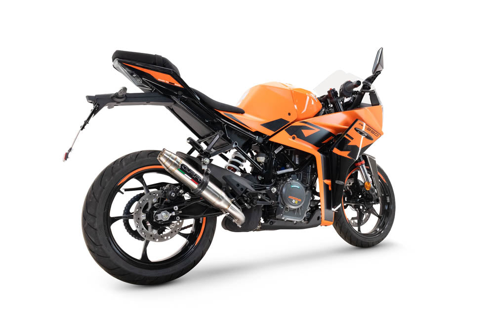 Escape GPR Deeptone Inox Slip-On para KTM RC125 2021-2024