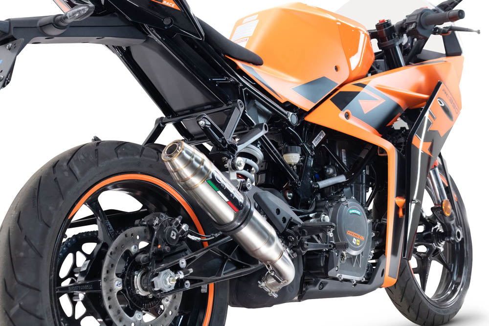 KTM RC 390 2022-2024 Exhaust GPR Deeptone Inox Slip-On Race