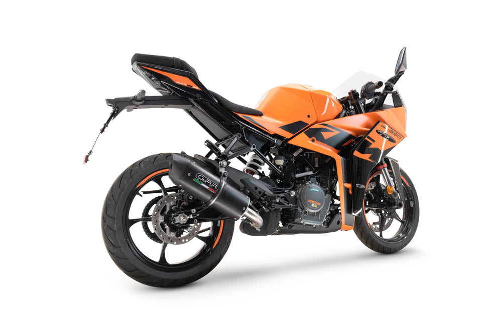 KTM RC 390 2022-2024 Exhaust GPR Furore Nero Slip-On Race