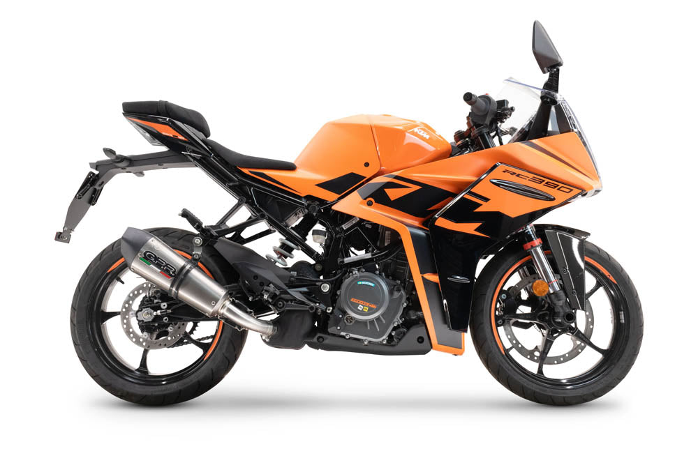 Escape GPR M3 Inox Slip-On para KTM RC125 2021-2024
