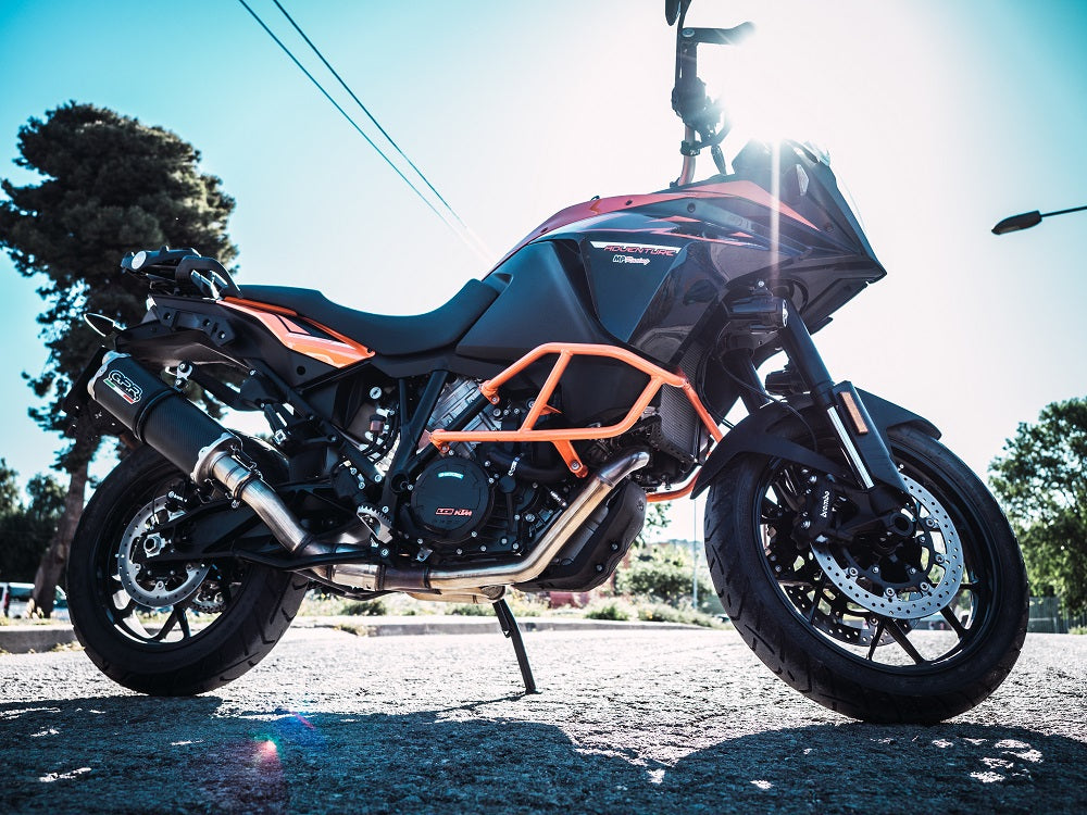KTM 1290 Super Adventure 2015-2016 Exhaust GPR Dual Poppy Slip-On