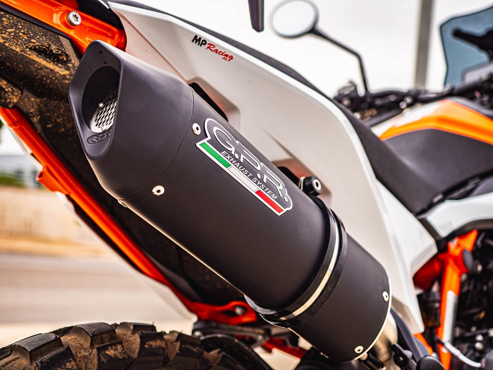 KTM 890 SMT 2023-2024 Exhaust GPR Furore Evo4 Nero Slip-On